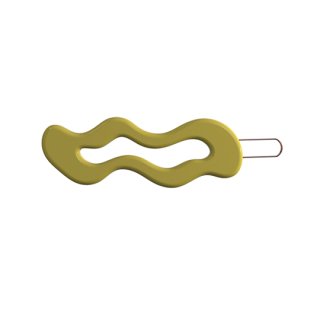 GRECH & Co. / Wave Hair Clip / Chartreuse 101