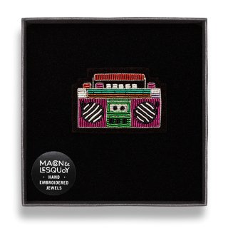 Macon&Lesquoy / Brooch - Ghetto Blaster