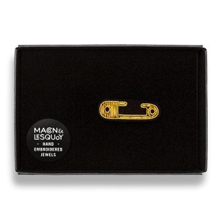 Macon&Lesquoy / Brooch - Gold Safety Pin