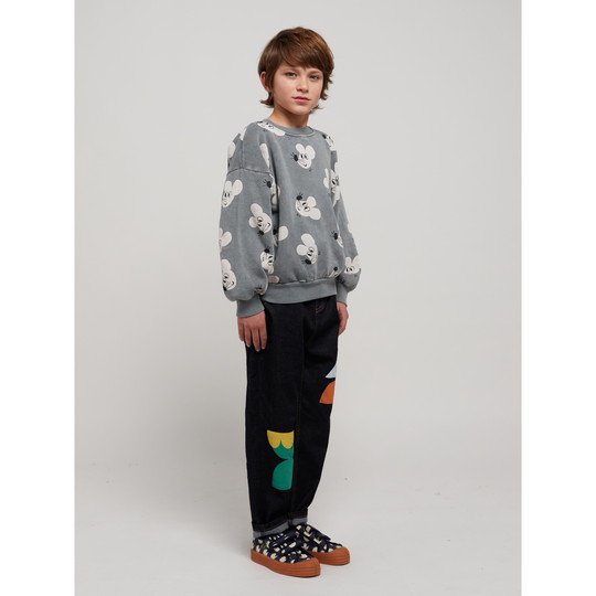 BOBO CHOSES AW23 / Mouse all over sweatshirt / DROP1