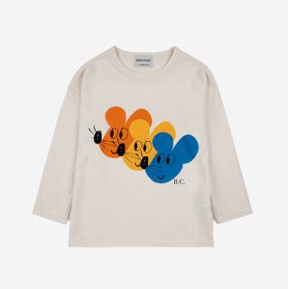 40%OFF!BOBO CHOSES AW23 / Multicolor Mouse long sleeve T-shirt / 8-9Y, 10-11Y