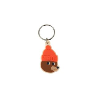 TINYCOTTONS AW23 / BEAR KEY CHAIN / brown