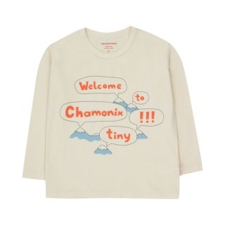 40%OFF!TINYCOTTONS AW23 / WELCOME TEE / light cream / Kid / 6Y, 8Y