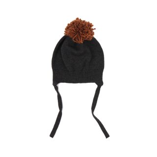 Phil&Phae / Pompon baby hat / Charcoal melee / 18M