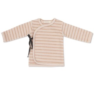 【30%OFF!】Phil&Phae / Teddy baby cardigan stripes / warm cream / 18M