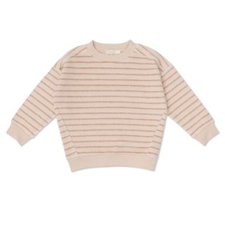 Phil&Phae / Oversized teddy sweater stripes / warm cream