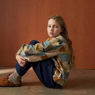 40%OFF!the new society / Bobbie Blouse/ Bobbie Patchwork Print 119