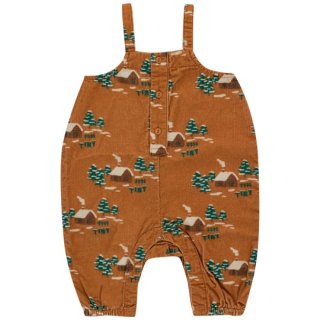 TINYCOTTONS AW23 / COTTAGE BABY DUNGAREE / caramel