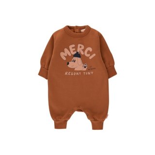 TINYCOTTONS AW23 / MERCI ONE-PIECE / brown