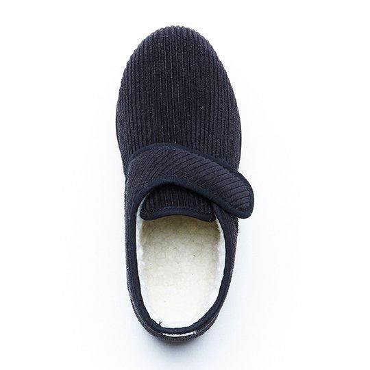 La Cadena / BOTA VELCRO / Corduroy Velcro High-Cut / NEGRO La Cadena / BOTA VELCRO / Corduroy Velcro High-Cut / NEGRO