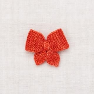 Misha&Puff / Medium Puff Bow - Red Flame