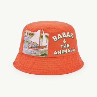 The Animals Observatory / STARFISH KIDS CAP / Red