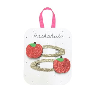 Rockahula Kids / Rosy Red Apple Clips-RED