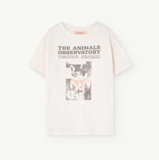 The Animals Observatory / ROOSTER KIDS T-SHIRT / WH