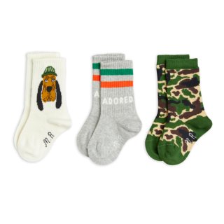 mini rodini / Bloodhound 3-pack socks / Multi 00