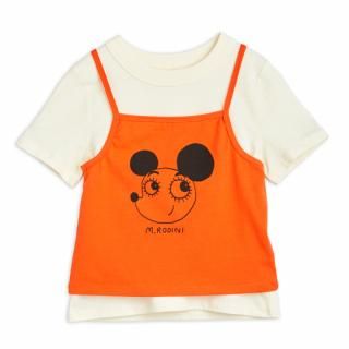 40%OFF!mini rodini / Ritzrats sp set tank and ss tee / Multi 00