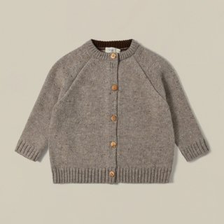 organic zoo / Oatmeal Boxy Wool Cardigan