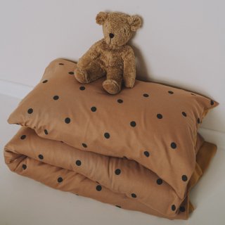 organic zoo / Gold Dots Double Sided Duvet Cover and Pillowcase Set