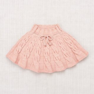 Misha&Puff / Cable Skating Skirt - Faded Rose