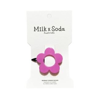 Milk  Soda / MINI DAISY HAIR CLIP / FUCHUSIA PINK