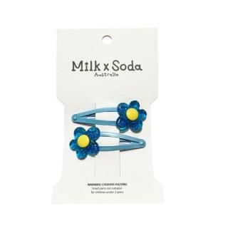 ں١Milk  Soda / JUNI DAISY HAIR CLIP / BLUE