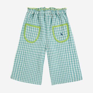 BOBO CHOSES SS24 / Vichy woven culotte pants / DROP1