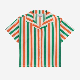 BOBO CHOSES SS24 / Vertical Stripes woven shirt / DROP1