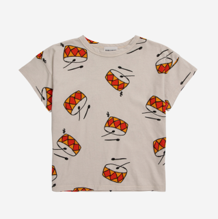 BOBO CHOSES SS24 / Play the Drum all over T-shirt / DROP1