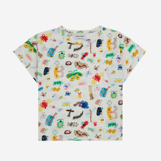 BOBO CHOSES SS24 / Funny Insects all over T-shirt / DROP1