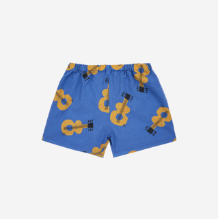 BOBO CHOSES SS24 / Baby Acoustic Guitar all over woven shorts / DROP1