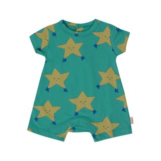 TINYCOTTONS SS24 / DANCING STARS ONE-PIECE / emerald / baby