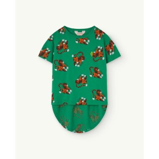The Animals Observatory / HARE KIDS T-SHIRT / Green_Tigers