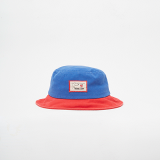 WEEKEND HOUSE KIDS / Things I like bucket hat / Blue and red