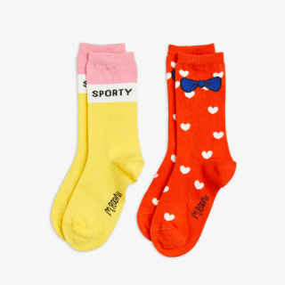 mini rodini / Sporty 2-pack socks / Multi 