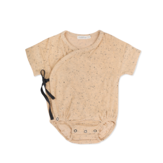 Phil&Phae / Frotte cross-over onesie speckles / beach