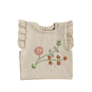 40%OFF!KalinkaKids / Florence Top / Milky White
