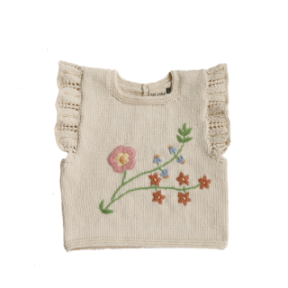 KalinkaKids / Florence Top / Milky White