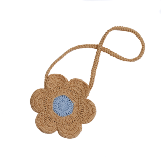 KalinkaKids / Flower Crochet Bag / Marigold