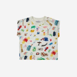 BOBO CHOSES SS24 / Baby Funny Insects all over T-shirt / DROP2