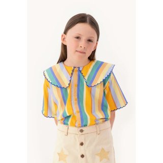 TINYCOTTONS SS24 / MULTICOLOR STRIPES SHIRT / multicolor