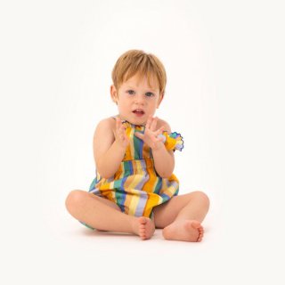 TINYCOTTONS SS24 / MULTICOLOR STRIPES BODY / multicolor