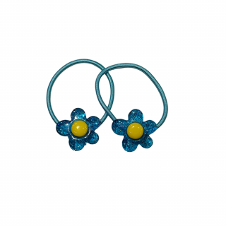 ں١Milk  Soda / JUNI DAISY HAIR TIE / Blue