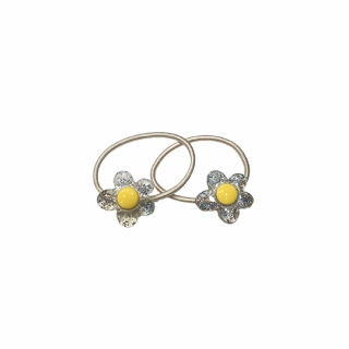 ں١Milk  Soda / JUNI DAISY HAIR TIE / CLEAR  