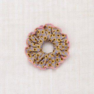 Misha&Puff / Hair Scrunchie - Pewter Flower Dot