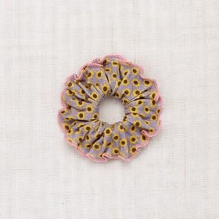 40%OFF!Misha&Puff / Hair Scrunchie - Pewter Flower Dot