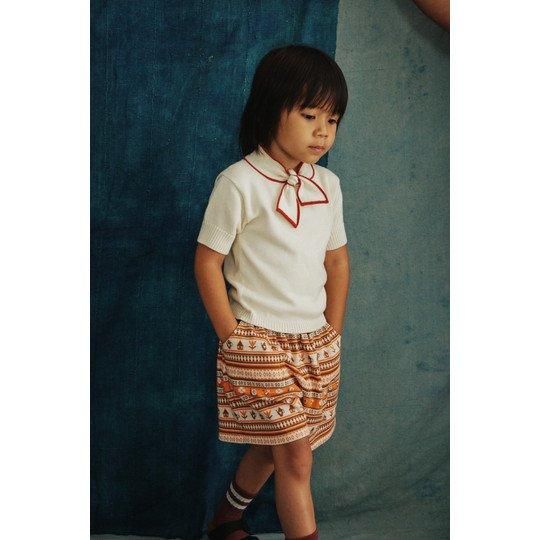 ボトムス misha&puff camp short 2y Misha&Puff / Camp Short - Dacha Stripe