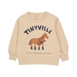 40%OFF!TINYCOTTONS SS24 / FESTIVAL SWEATSHIRT / vanilla