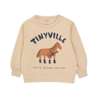 TINYCOTTONS SS24 / FESTIVAL SWEATSHIRT / vanilla