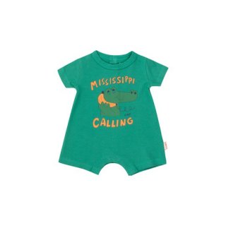 TINYCOTTONS SS24 / MISSISSIPPI ONE-PIECE / emerald