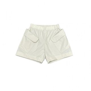 MOUN TEN. / stretch rip pocket shorts / ecru